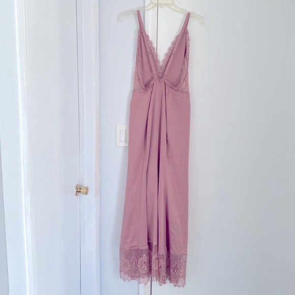 Free People Flutter Maxi Dress/Pink Gown - Picture 5 of 6